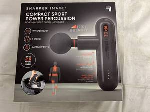 lot 63 image: Sharoer Image Compact Sport Power Percussion Portable Massager