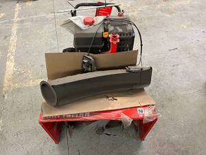 lot 3 image: Craftsman 357cc Three-Stage Snow Blower - 28 Clearing Width