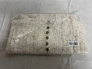 lot 150 image: Madewell Donegal Bowden Henley Sweater - XL