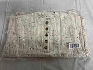 lot 154 image: Madewell Donegal Bowden Henley Sweater - Small
