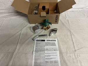 lot 175 image: Moen One-Handle TubShower Valve with Trim