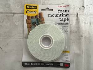 lot 89 image: 2 x 6 Packs of Scotch Permanent Foam Mounting Tape