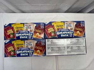lot 83 image: JJ. 4x 8 pouches Breakfast Cereal Pack
