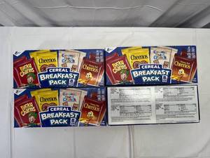 lot 84 image: JJ. 4x 8 pouches Breakfast Cereal Pack