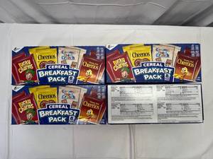 lot 86 image: JJ. 4x 8 pouches Breakfast Cereal Pack