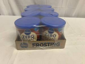 lot 190 image: MM. 8x Pillsbury Zero Sugar Frosting