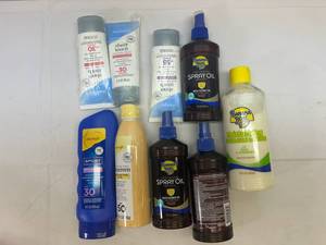 lot 209 image: LL. Variety Of Daylogic Sunscreen & Banana Boat Oil