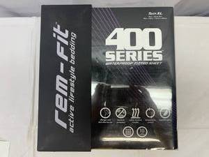 lot 213 image: MM. Rem-Fit 400 Series Waterproof Fitted Sheet-TwinXL