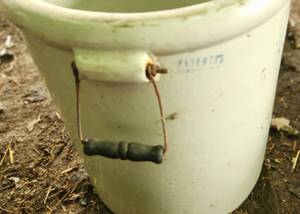 Vintage LARGE RED WING CROCK #10