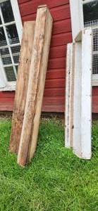 2 Wood Feeders  Planters