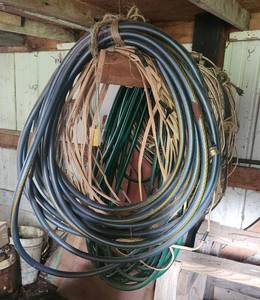 HUGE Lot of Hoses and Extension Cords