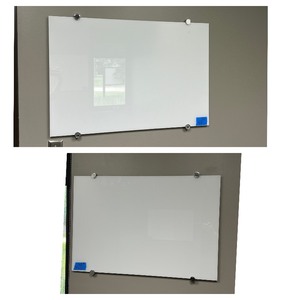 2 white boards, both 3 x 2