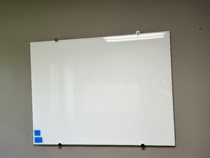 (2) Wall mounted white boards, Measuring 4x 3 and 4 x 2