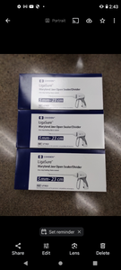 (3) Covidian LigaSure Maryland Jaw Open SealerDivider, One strap sealing nano-coated. LF1923