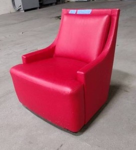 Red lounge chair Approx measurement 29 W X 29 D X 32 H