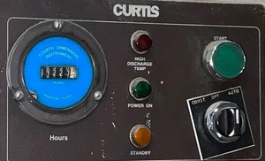 Curtis 40 Horsepower RS40 Tank Mounted Rotary Screw Air Compressor