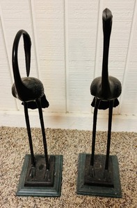 lot 116 image: Beautiful Herren Birds Sculptures by Bombay