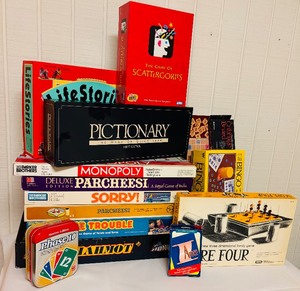 lot 230 image: Large Grouping of Board Games and Jigsaw Puzzles