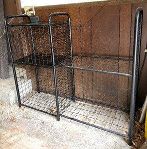 lot 409 image: Garage Shelving Organizer Unit