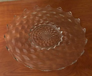 lot 440 image: Vintage Fostoria Glass Platter