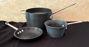 lot 377 image: Collection of Pots and Pans by Commercial