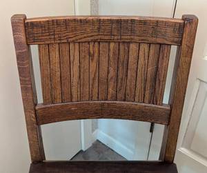 lot 316 image: Vintage Wood Side Chair