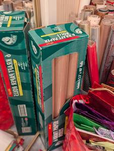lot 302 image: Huge Assortment of Holiday Wrap