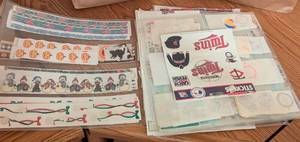 lot 305 image: Large Variety of Stickers and Scrapbook Embellishments