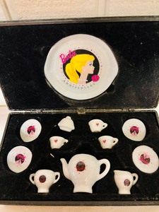 lot 263 image: Barbie 35th Anniversary Tea Set