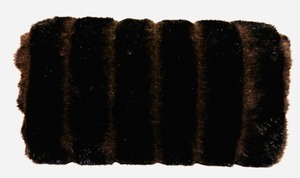 lot 243 image: Black Cozy Foot Stool