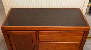 lot 68 image: Wood File Cabinet