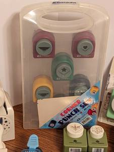 lot 212 image: Assorted Scrapbooking Punches