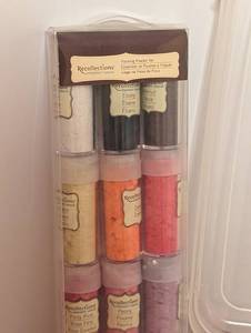 lot 213 image: Ink and Embossing Powder