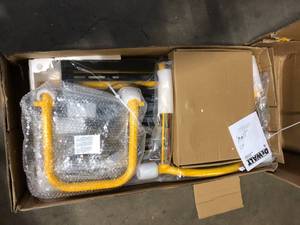 lot 2 image: DEWALT 32-12 in. x 60 in. Rolling Miter Saw Stand with 300 lbs. Capacity Customer Returns See Pictures