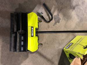 lot 11 image: RYOBI Expand-It Rubber Sweeper Attachment  Customer Returns See Pictures