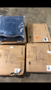 lot 18 image: Lot of 22 in. x 24 in. 4-Piece CushionGuard Deep Seating Outdoor Lounge Chair Replacement Cushions Customer Returns See Pictures