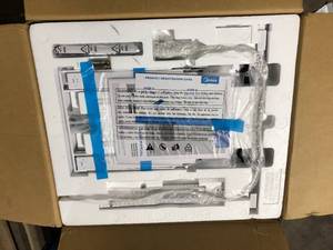 lot 24 image: Midea 12,000 BTU 115-Volt U Shaped Smart Inverter Window Air Conditioner Wi-Fi, for up to 550 sq. ft. Customer Returns See Pictures