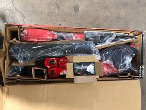 lot 39 image: Milwaukee M18 FUEL 18V Lithium-Ion Brushless Cordless QUIK-LOK String TrimmerBlower Combo Kit with Battery & Charger (2-Tool) Customer Returns See Pictures