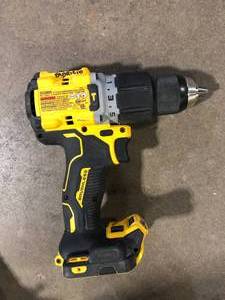 lot 5 image: DEWALT 20V Compact Cordless 12 in. Hammer Drill (Tool Only) Customer Returns See Pictures