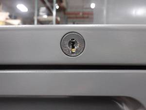 lot 13 image: Herman Miller Pedestal File - 3 Drawer Gray  Without Key  Lot of 2