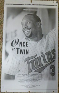 lot 162 image: Kirby Puckett Printers Plate