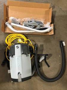 lot 11 image: ProTeam ProVac FS 6 6 Quart Commercial Backpack Vacuum with ProLevel Filtration and Restaurant Tool Kit  Customer Returns See Pictures