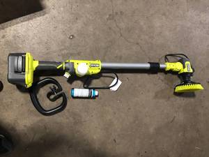 lot 21 image: RYOBI ONE 18V Cordless Soap Dispensing Scrubber (Tool Only)  Customer Returns See Pictures