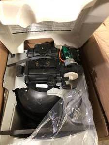 lot 9 image: Waterboss 36,400 Grain Water Softener System - Reduces Hardness, Iron, Calcium, Dirt, and Sediment - Model 900 For parts   Customer Returns See Pictures