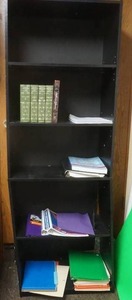 Black Bookshelf  (Contents not included)