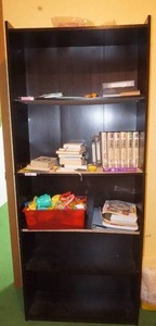 Black Bookshelf