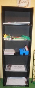 Black Bookshelf