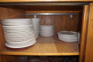 Approximate 80 Dinner Plates
