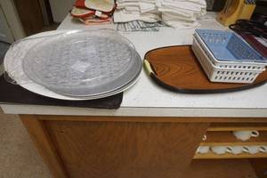 Variety of Plastic Serving Plates