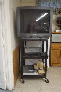 Media Cart with Everything